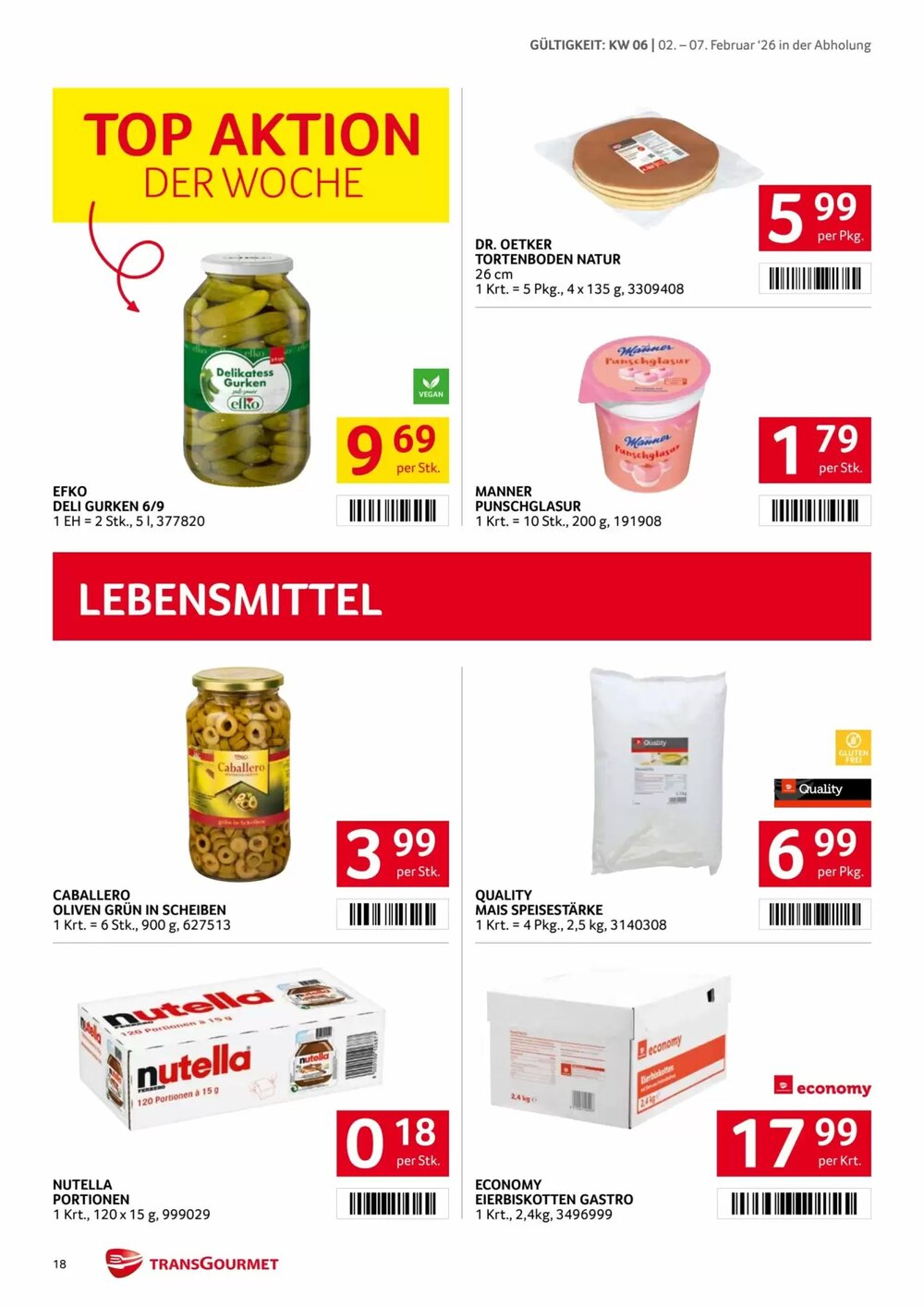 Transgourmet Flugblatt (ab 02.02.2026) - Angebote und Prospekt - Seite 17