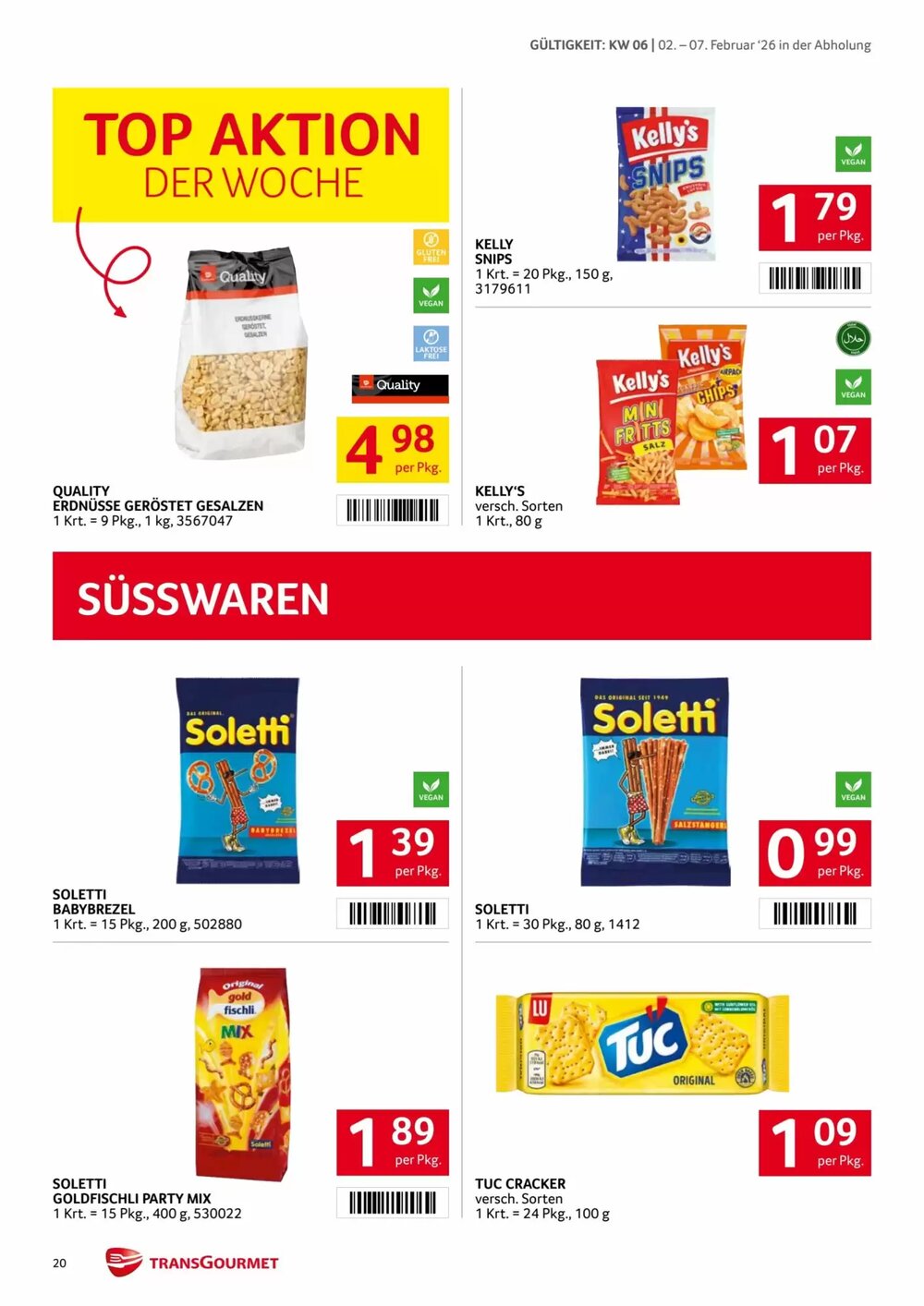 Transgourmet Flugblatt (ab 02.02.2026) - Angebote und Prospekt - Seite 19
