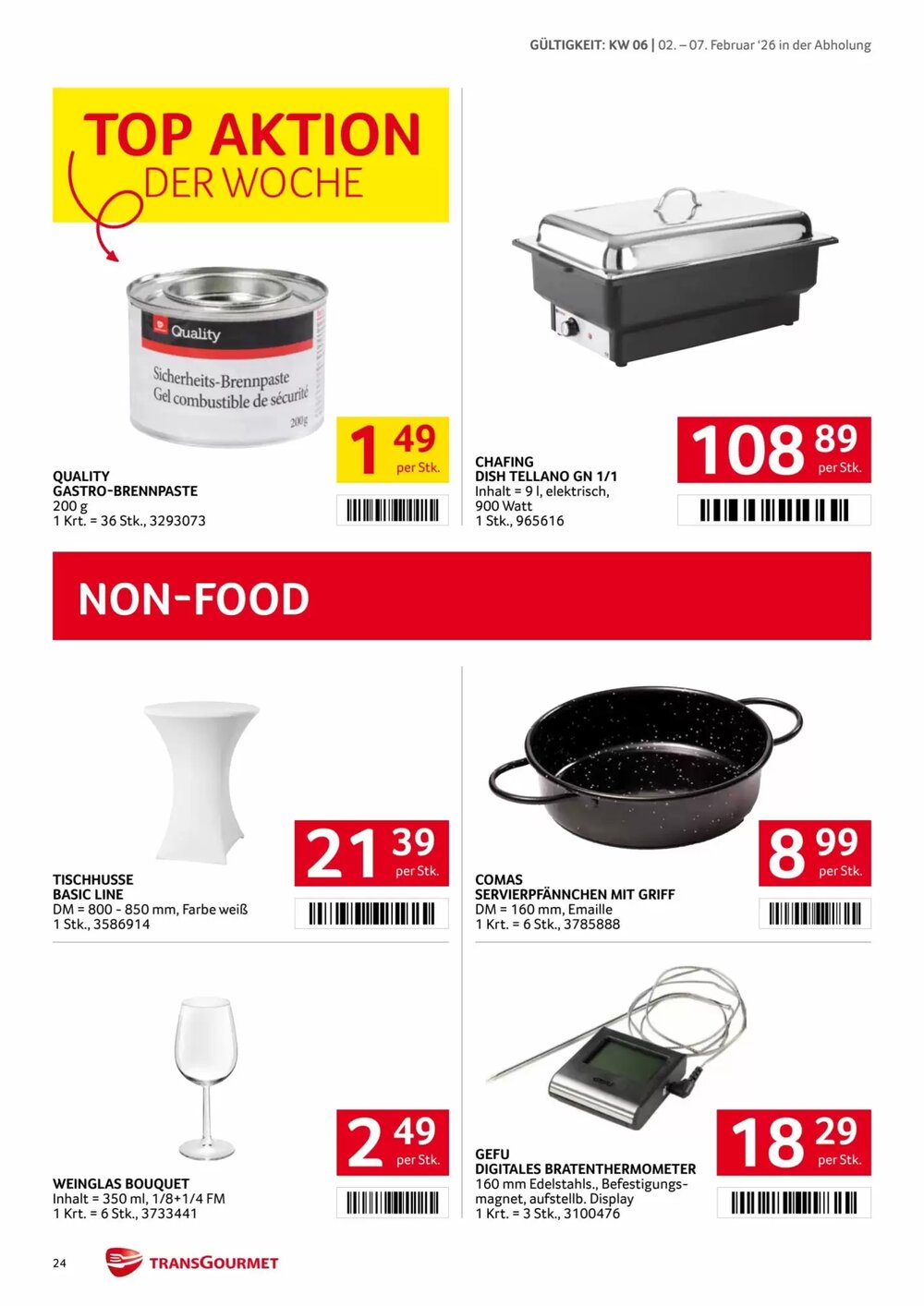 Transgourmet Flugblatt (ab 02.02.2026) - Angebote und Prospekt - Seite 23