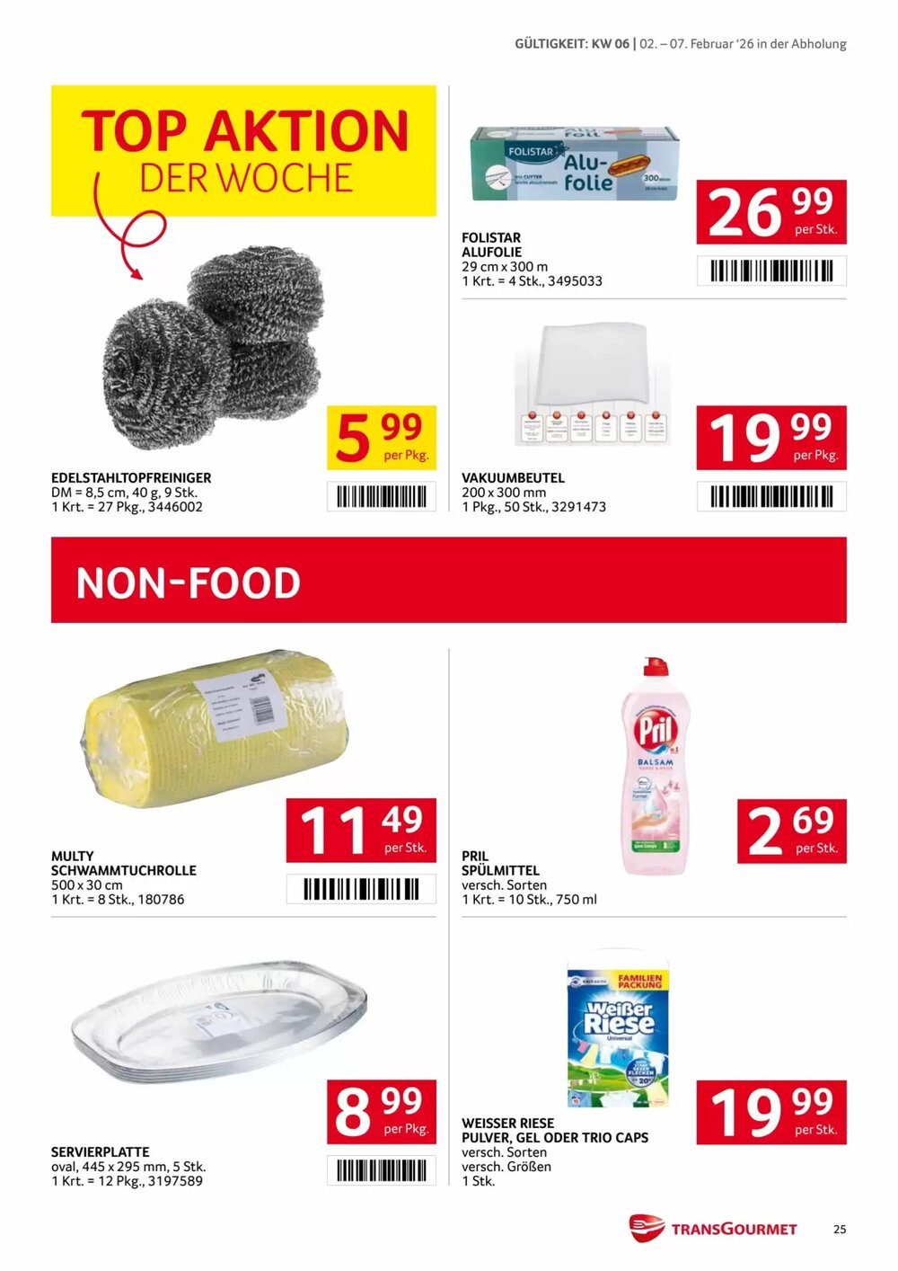 Transgourmet Flugblatt (ab 02.02.2026) - Angebote und Prospekt - Seite 24