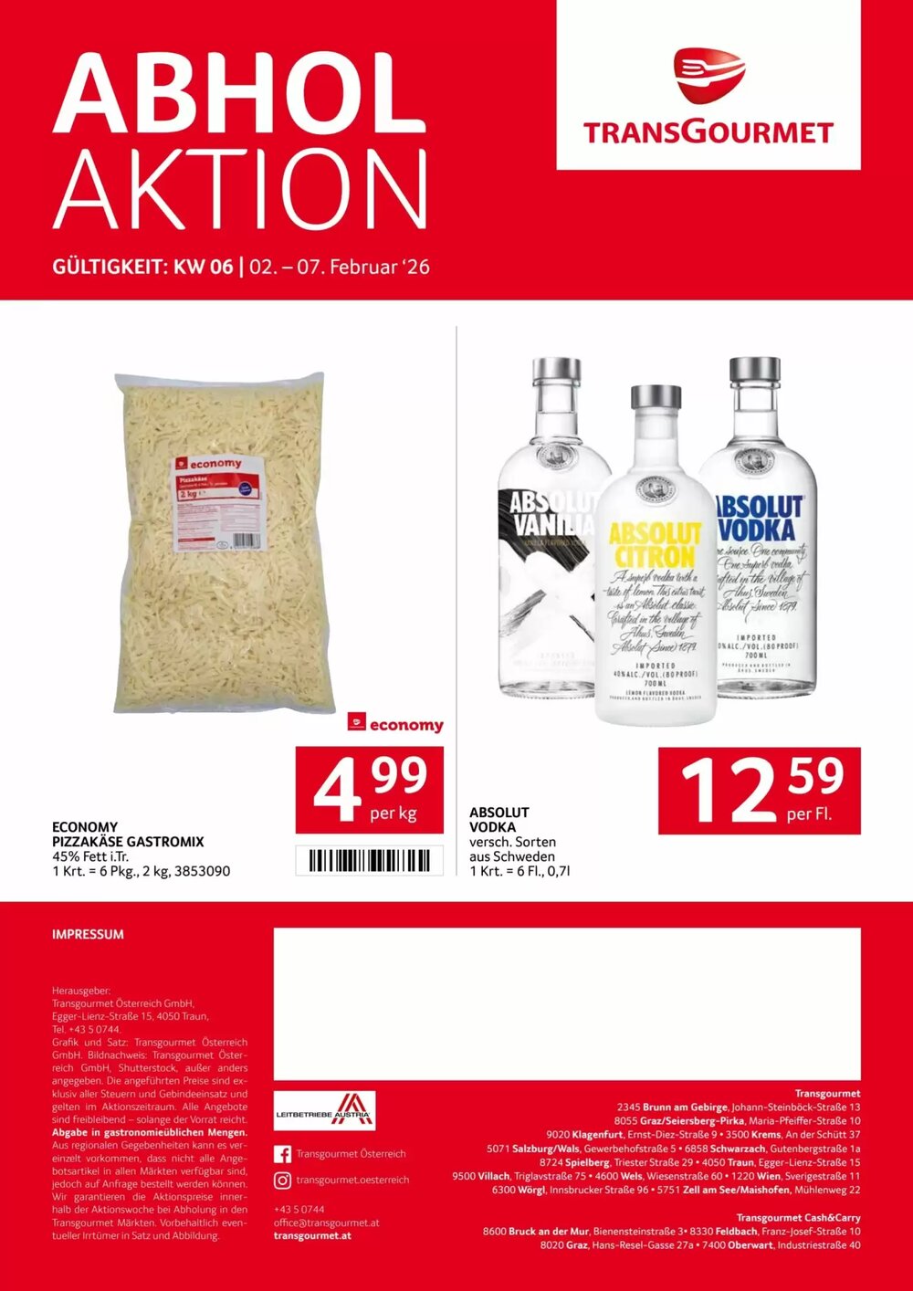 Transgourmet Flugblatt (ab 02.02.2026) - Angebote und Prospekt - Seite 31