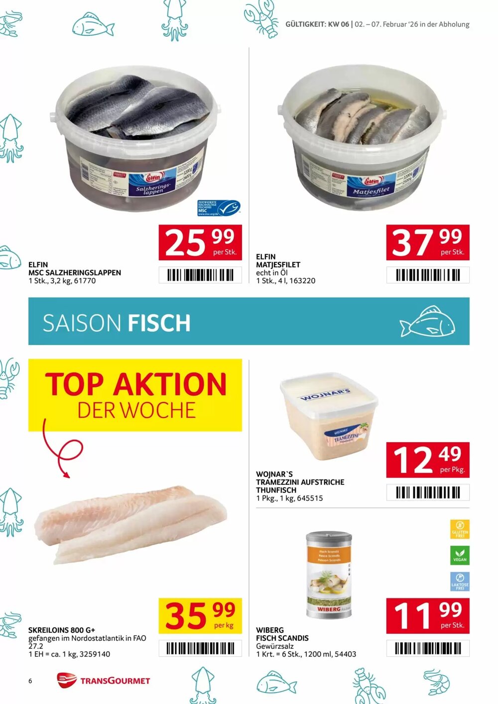 Transgourmet Flugblatt (ab 02.02.2026) - Angebote und Prospekt - Seite 6