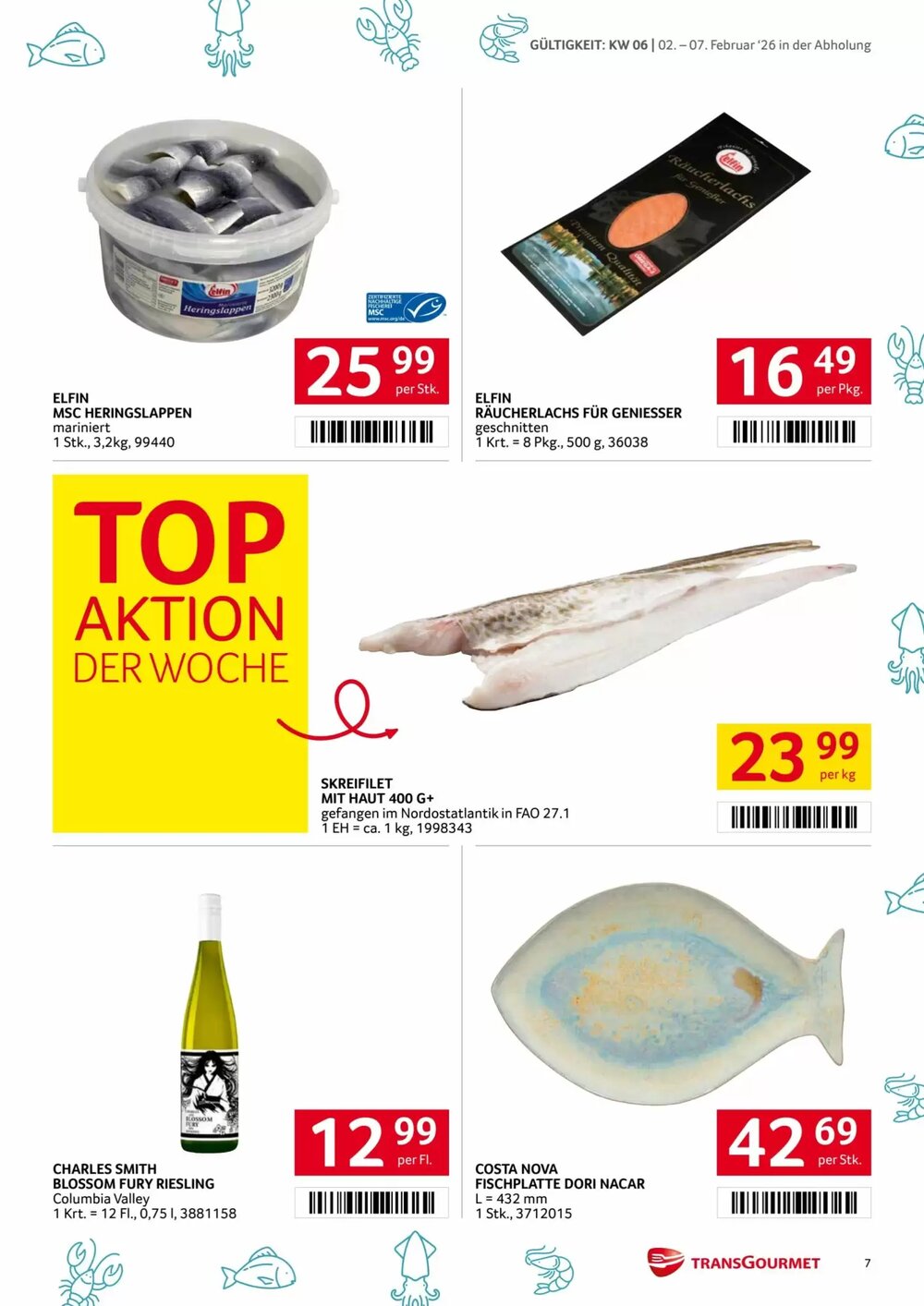Transgourmet Flugblatt (ab 02.02.2026) - Angebote und Prospekt - Seite 7