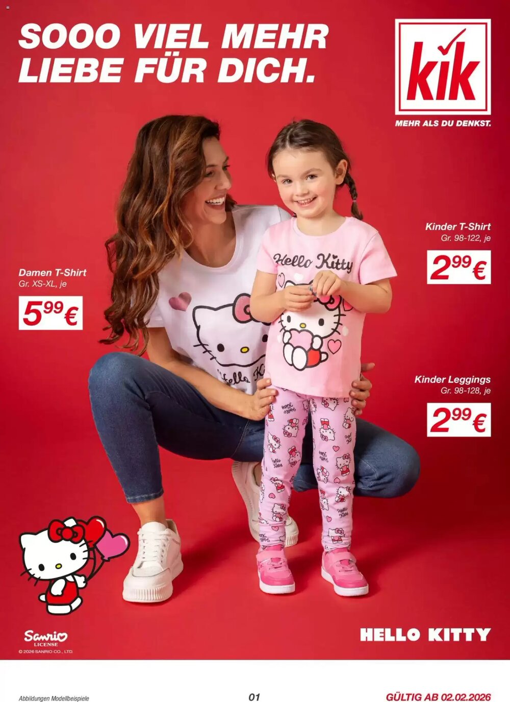 KiK Flugblatt (ab 02.02.2026) - Angebote und Prospekt - Seite 1