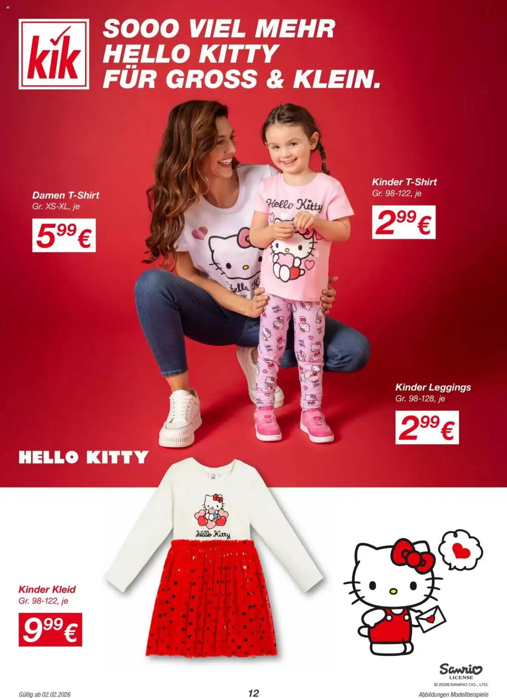 KiK Flugblatt (ab 02.02.2026) - Angebote und Prospekt - Seite 12