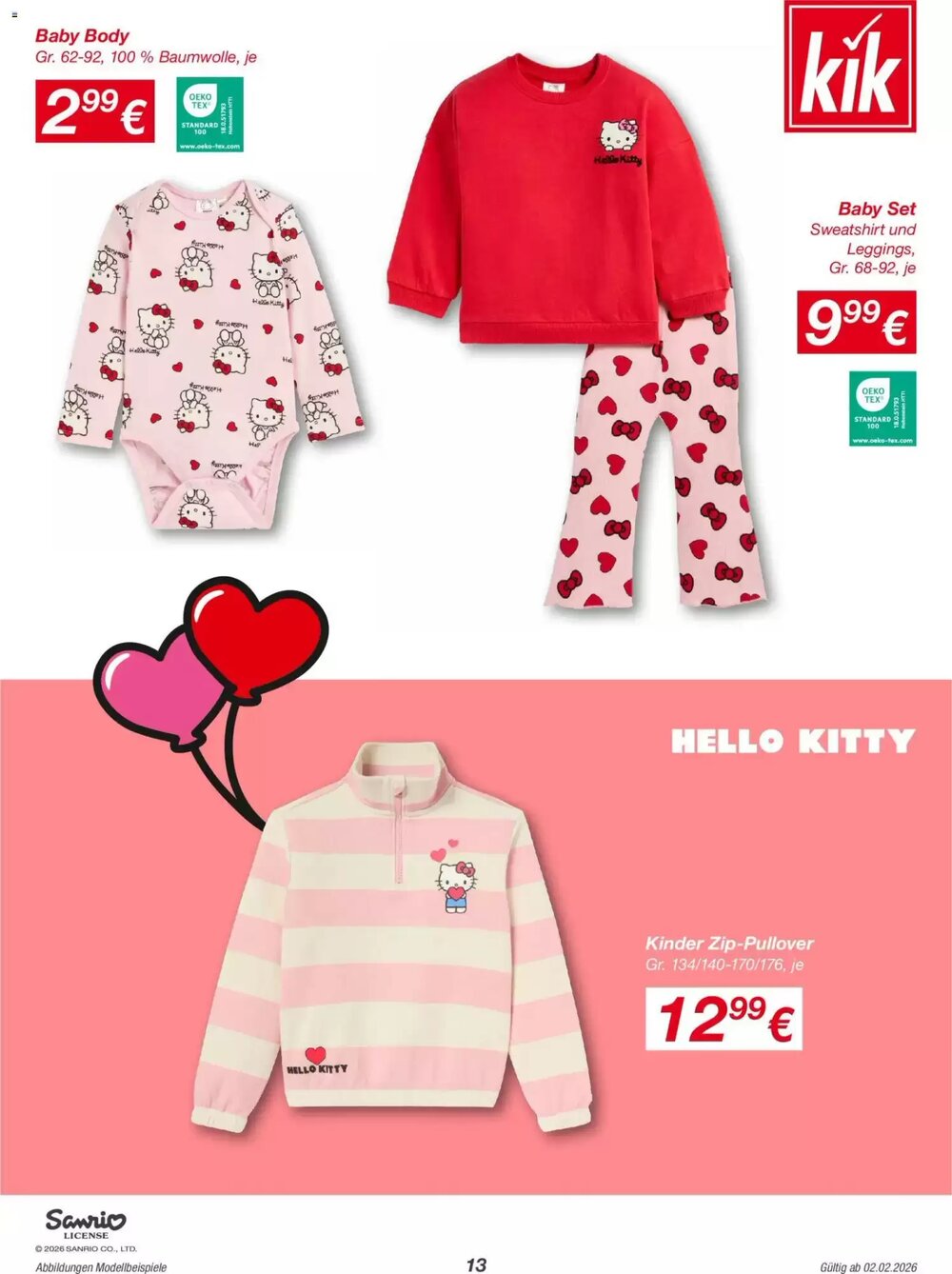KiK Flugblatt (ab 02.02.2026) - Angebote und Prospekt - Seite 13
