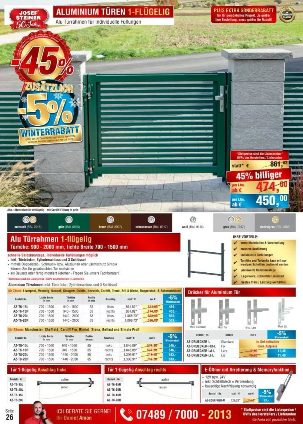 Josef Steiner Flugblatt (ab 02.02.2026) - Angebote und Prospekt - Seite 26