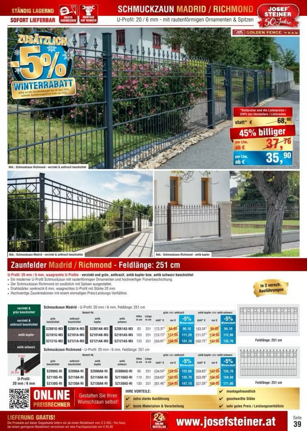 Josef Steiner Flugblatt (ab 02.02.2026) - Angebote und Prospekt - Seite 39