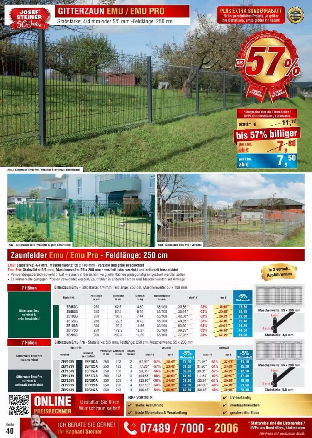 Josef Steiner Flugblatt (ab 02.02.2026) - Angebote und Prospekt - Seite 40
