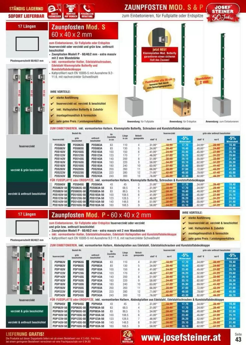 Josef Steiner Flugblatt (ab 02.02.2026) - Angebote und Prospekt - Seite 43
