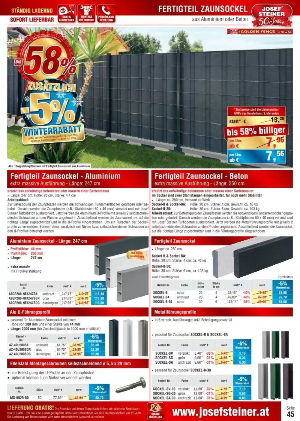 Josef Steiner Flugblatt (ab 02.02.2026) - Angebote und Prospekt - Seite 45