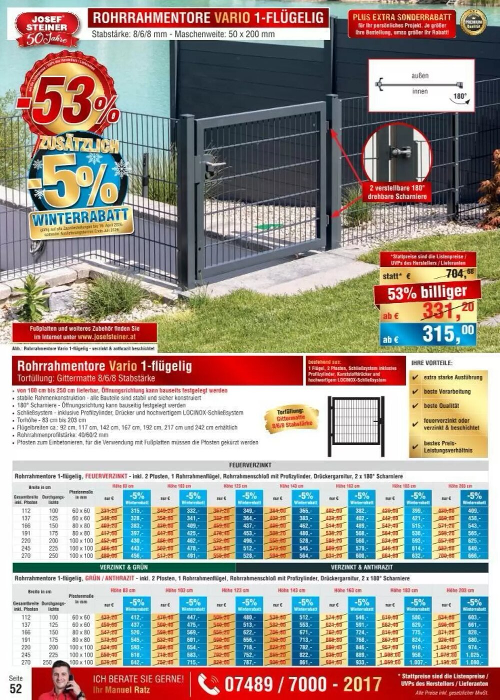 Josef Steiner Flugblatt (ab 02.02.2026) - Angebote und Prospekt - Seite 52