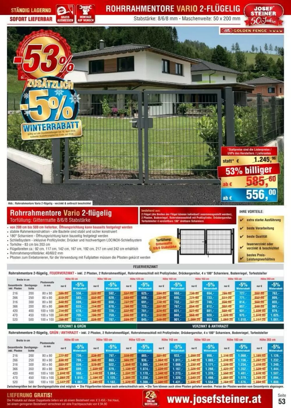 Josef Steiner Flugblatt (ab 02.02.2026) - Angebote und Prospekt - Seite 53