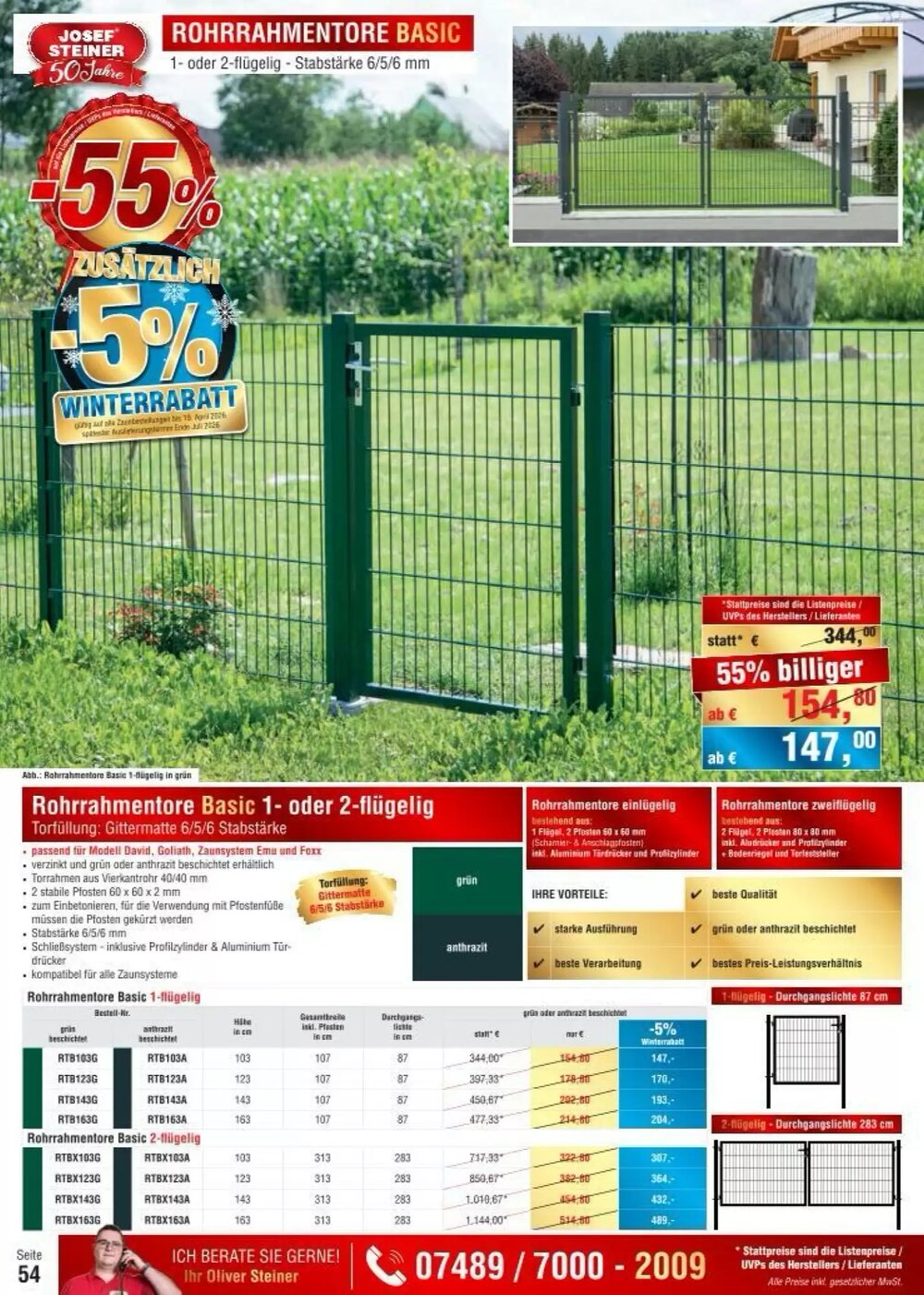 Josef Steiner Flugblatt (ab 02.02.2026) - Angebote und Prospekt - Seite 54