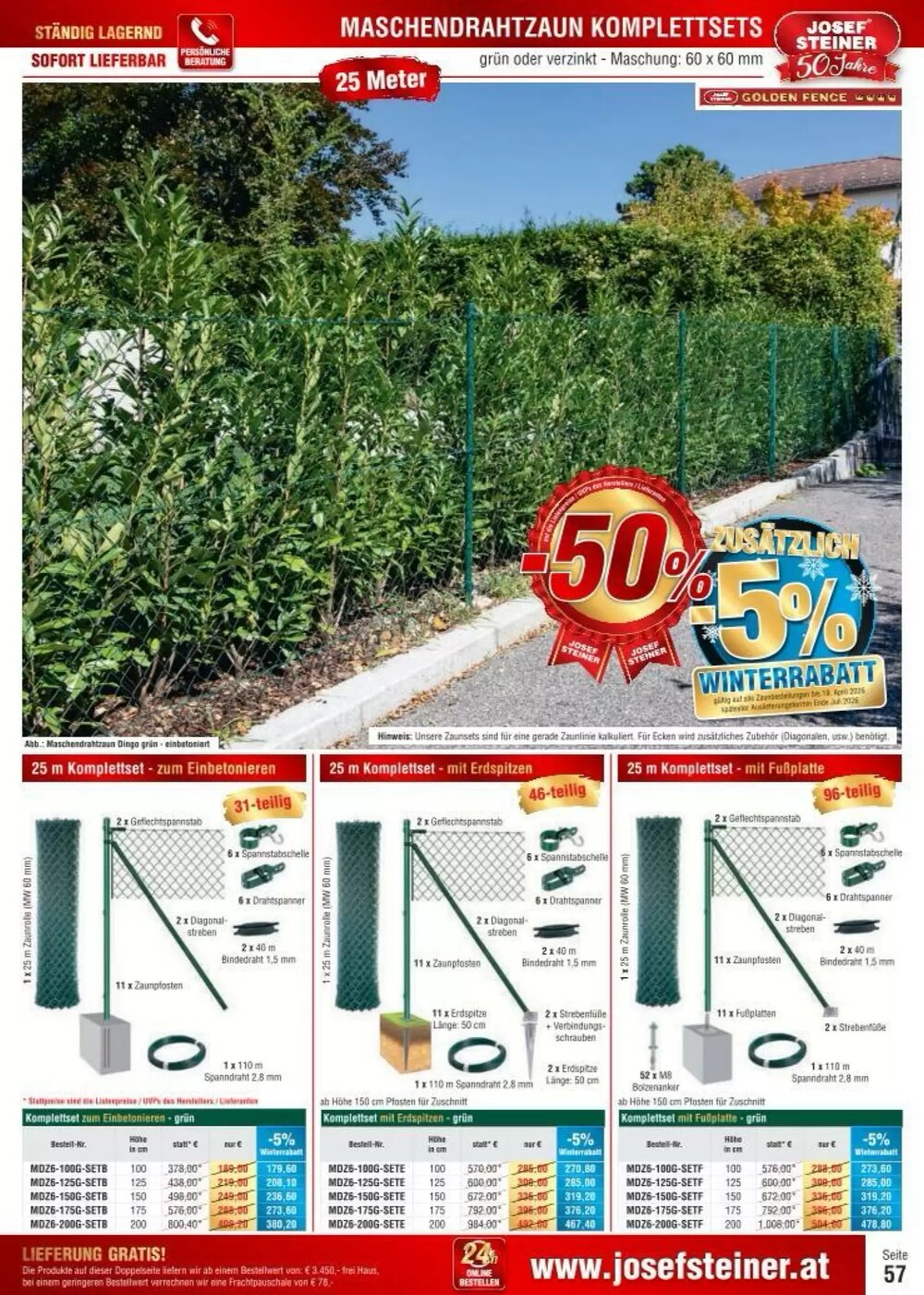 Josef Steiner Flugblatt (ab 02.02.2026) - Angebote und Prospekt - Seite 57