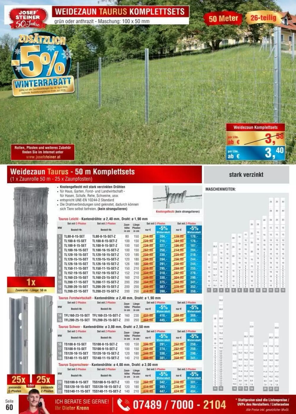 Josef Steiner Flugblatt (ab 02.02.2026) - Angebote und Prospekt - Seite 60
