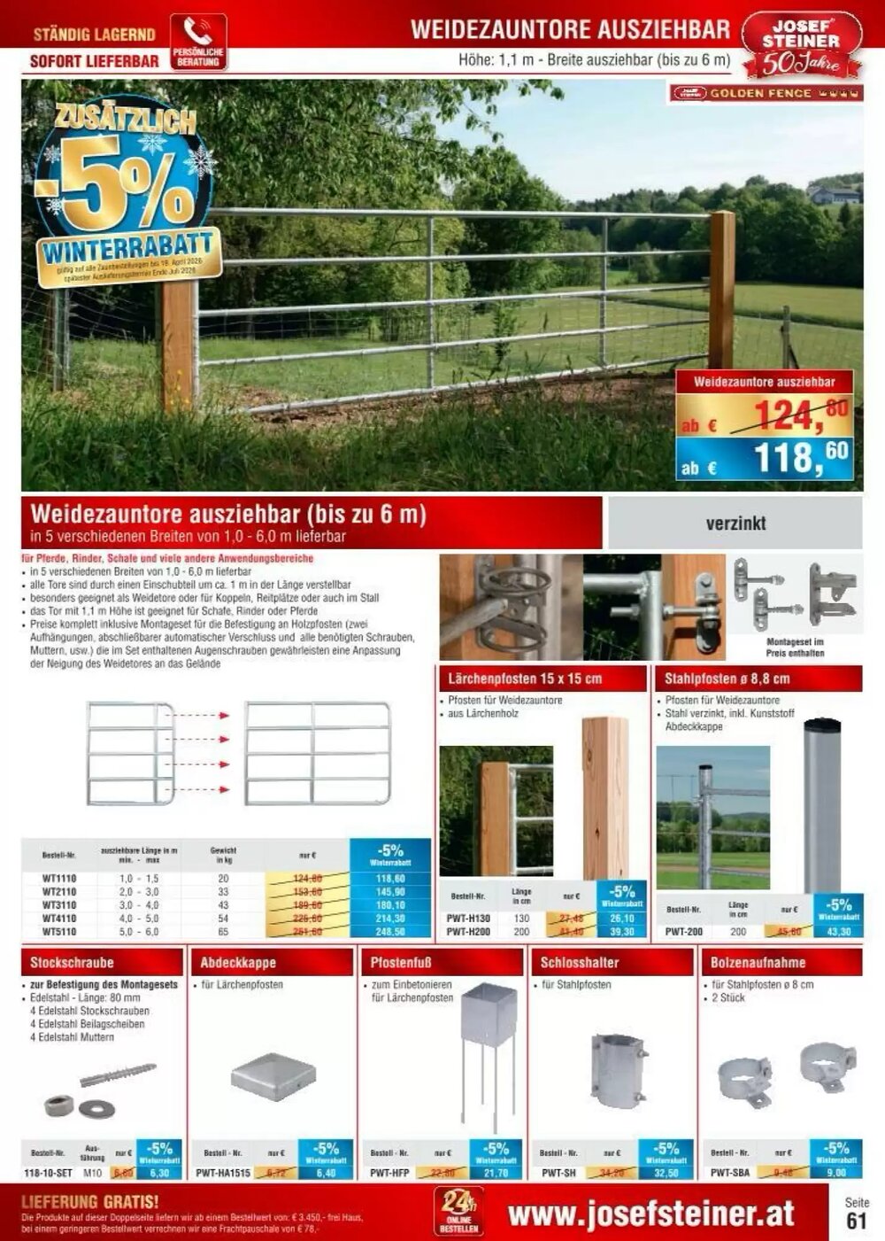 Josef Steiner Flugblatt (ab 02.02.2026) - Angebote und Prospekt - Seite 61