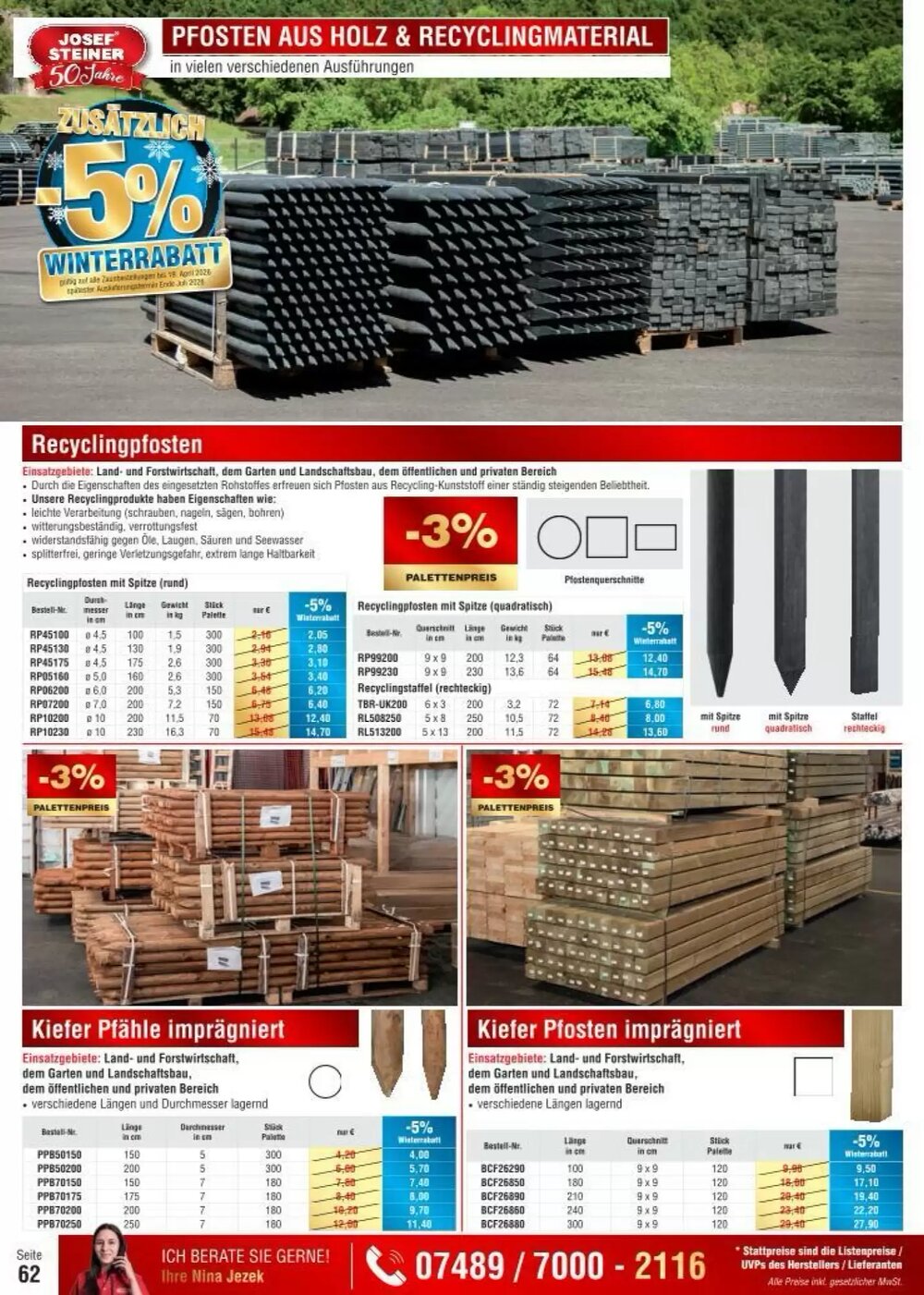 Josef Steiner Flugblatt (ab 02.02.2026) - Angebote und Prospekt - Seite 62