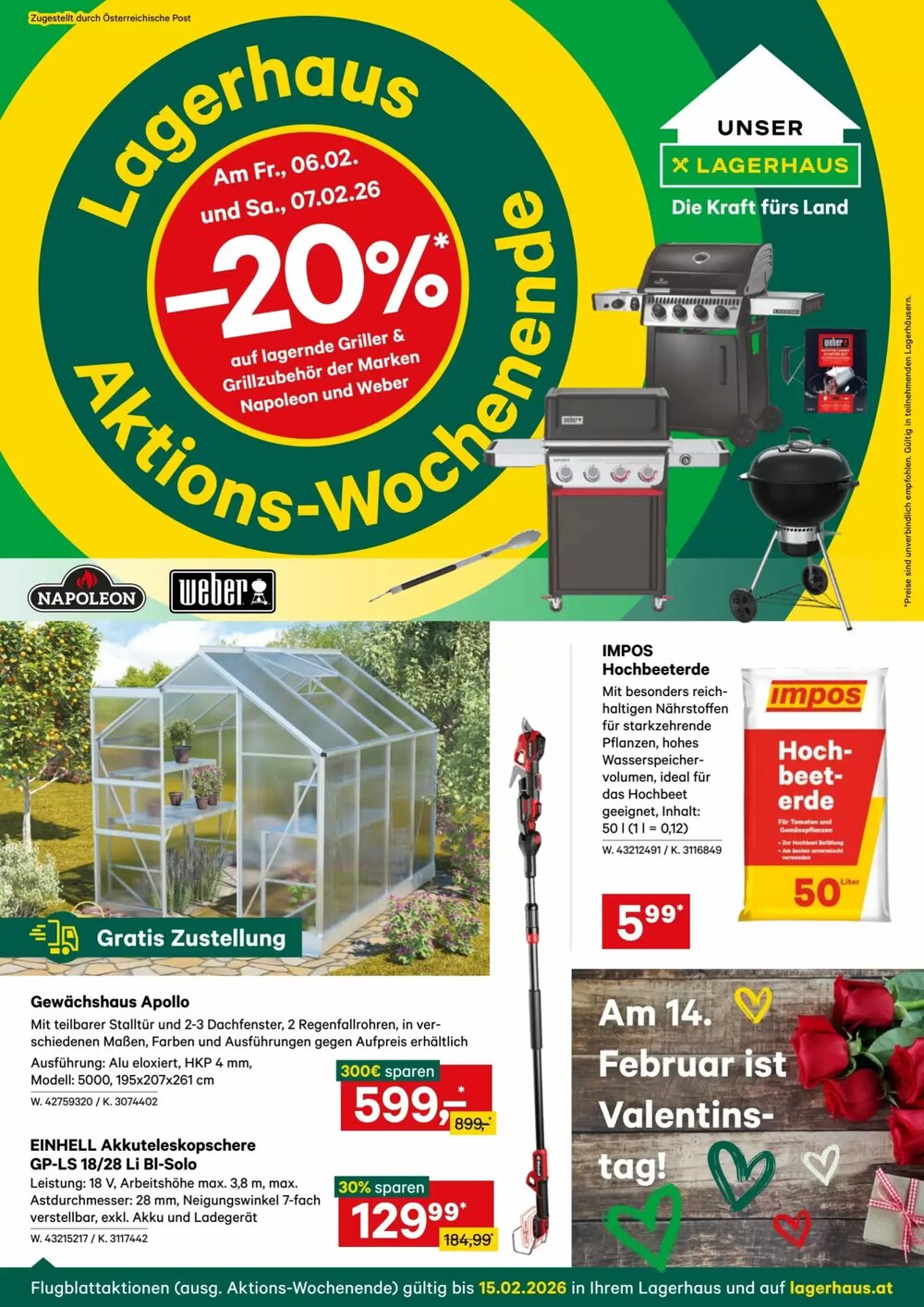 Lagerhaus Flugblatt (ab 02.02.2026) - Angebote und Prospekt - Seite 1