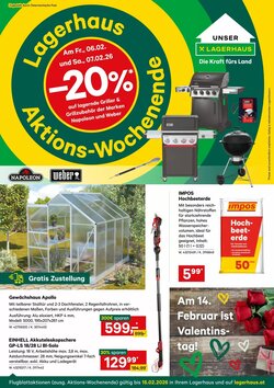 Lagerhaus Flugblatt (ab 02.02.2026) - Angebote und Prospekt
