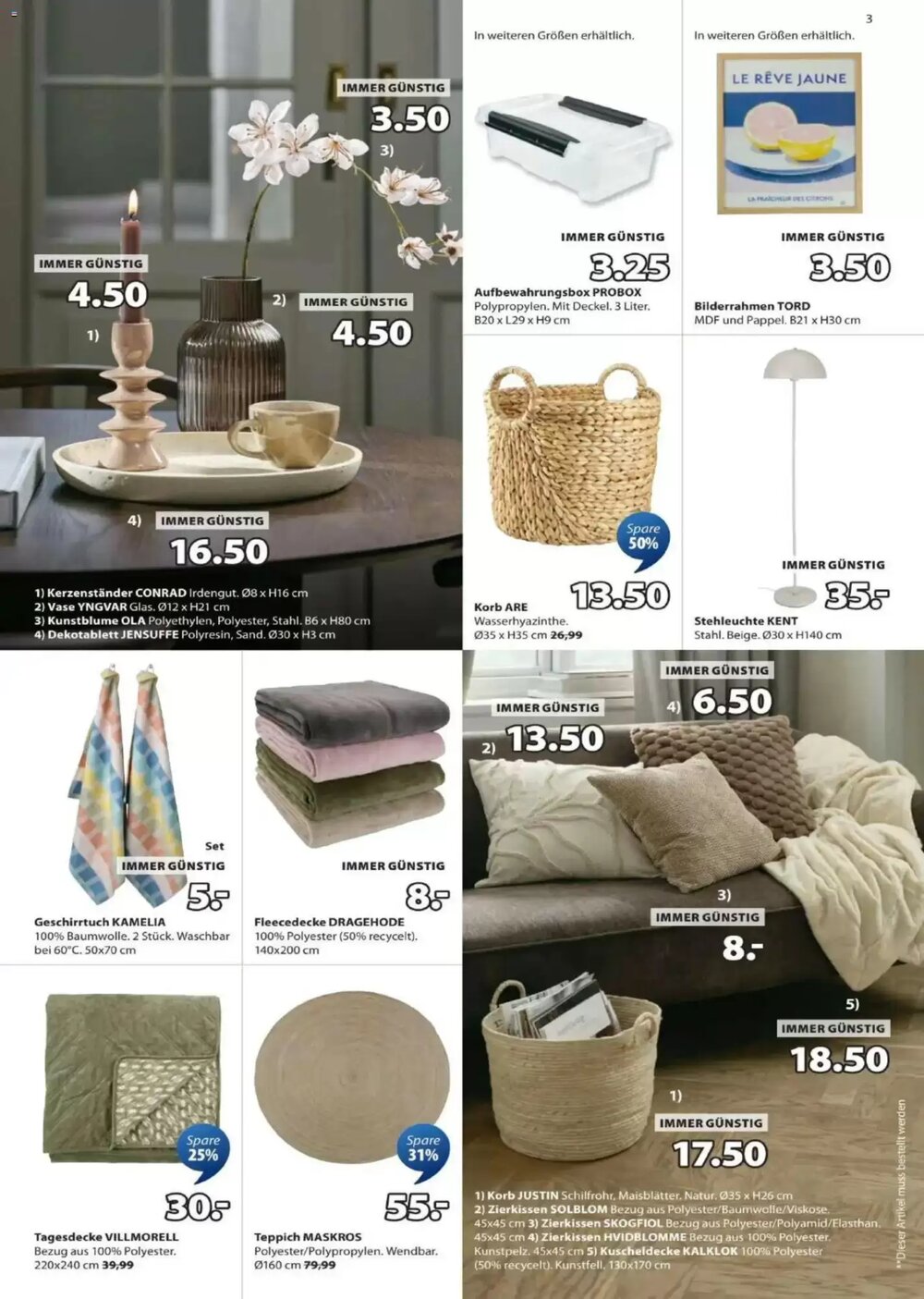 JYSK Flugblatt (ab 02.02.2026) - Angebote und Prospekt - Seite 3
