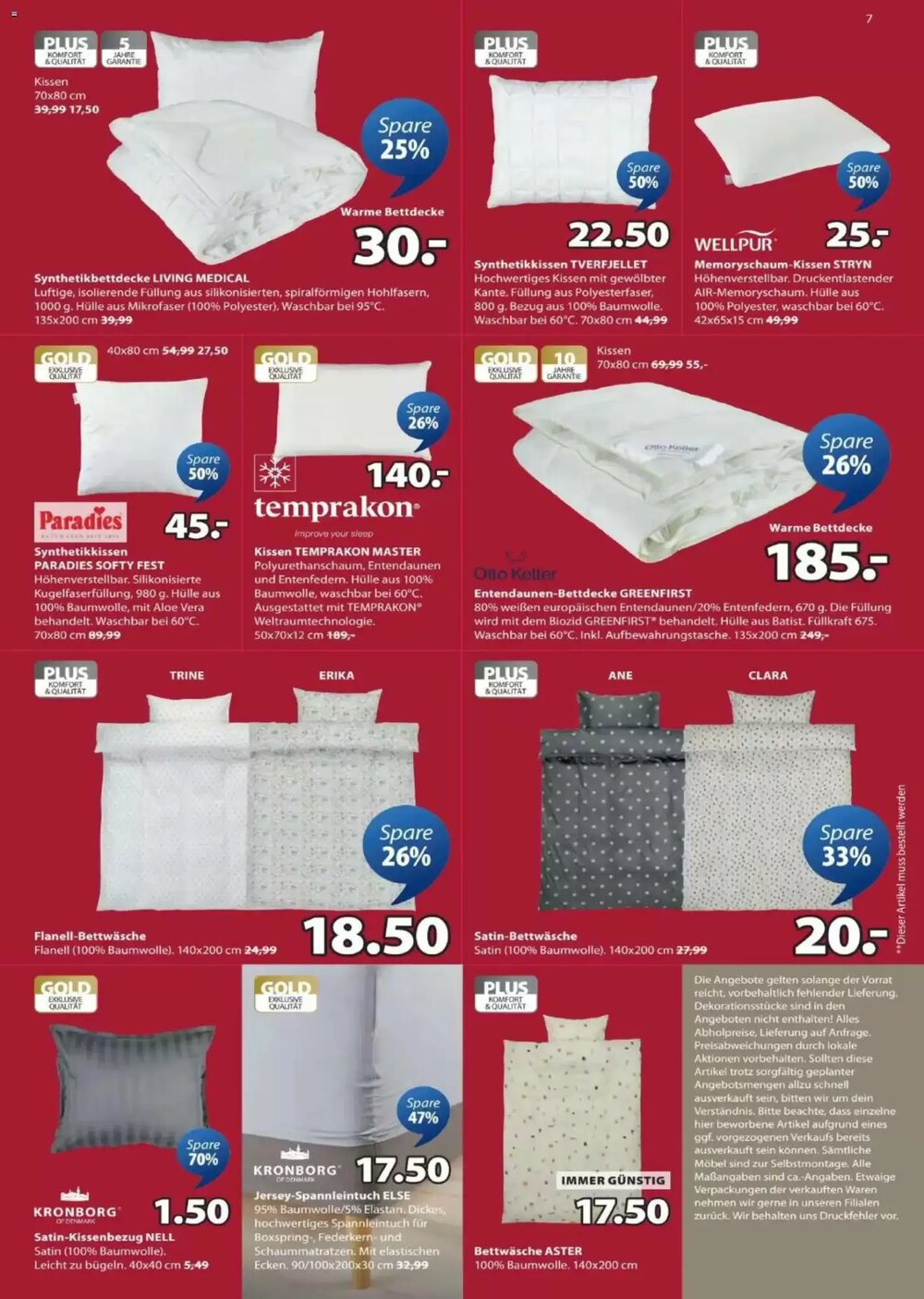 JYSK Flugblatt (ab 02.02.2026) - Angebote und Prospekt - Seite 7