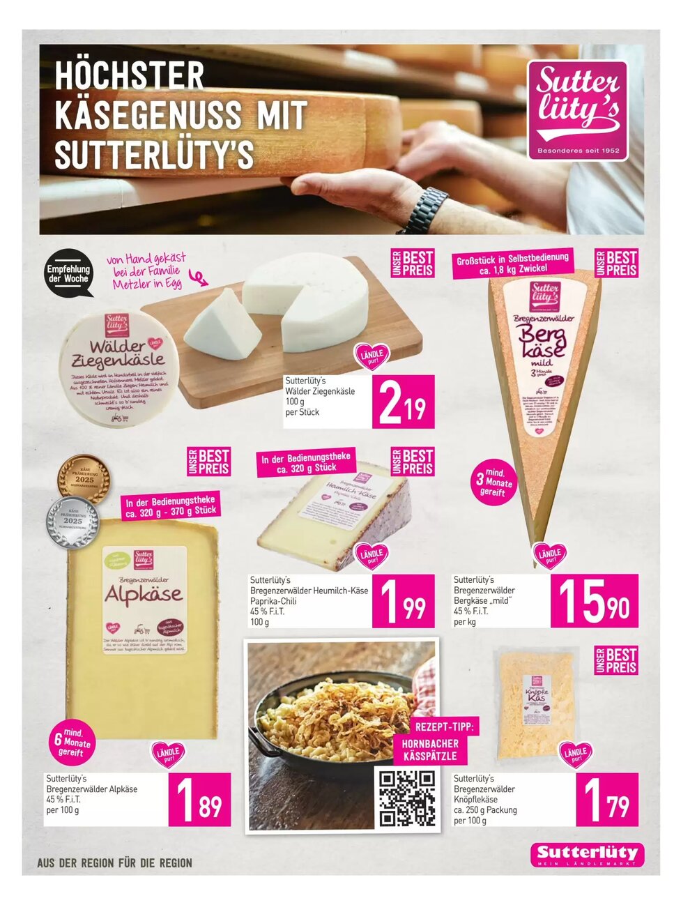 Sutterlüty Flugblatt (ab 02.02.2026) - Angebote und Prospekt - Seite 15