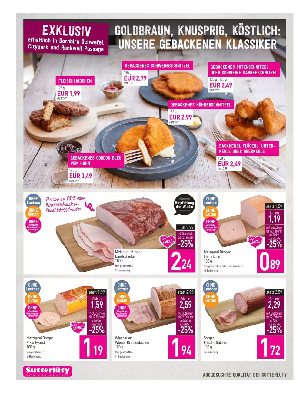 Sutterlüty Flugblatt (ab 02.02.2026) - Angebote und Prospekt - Seite 16