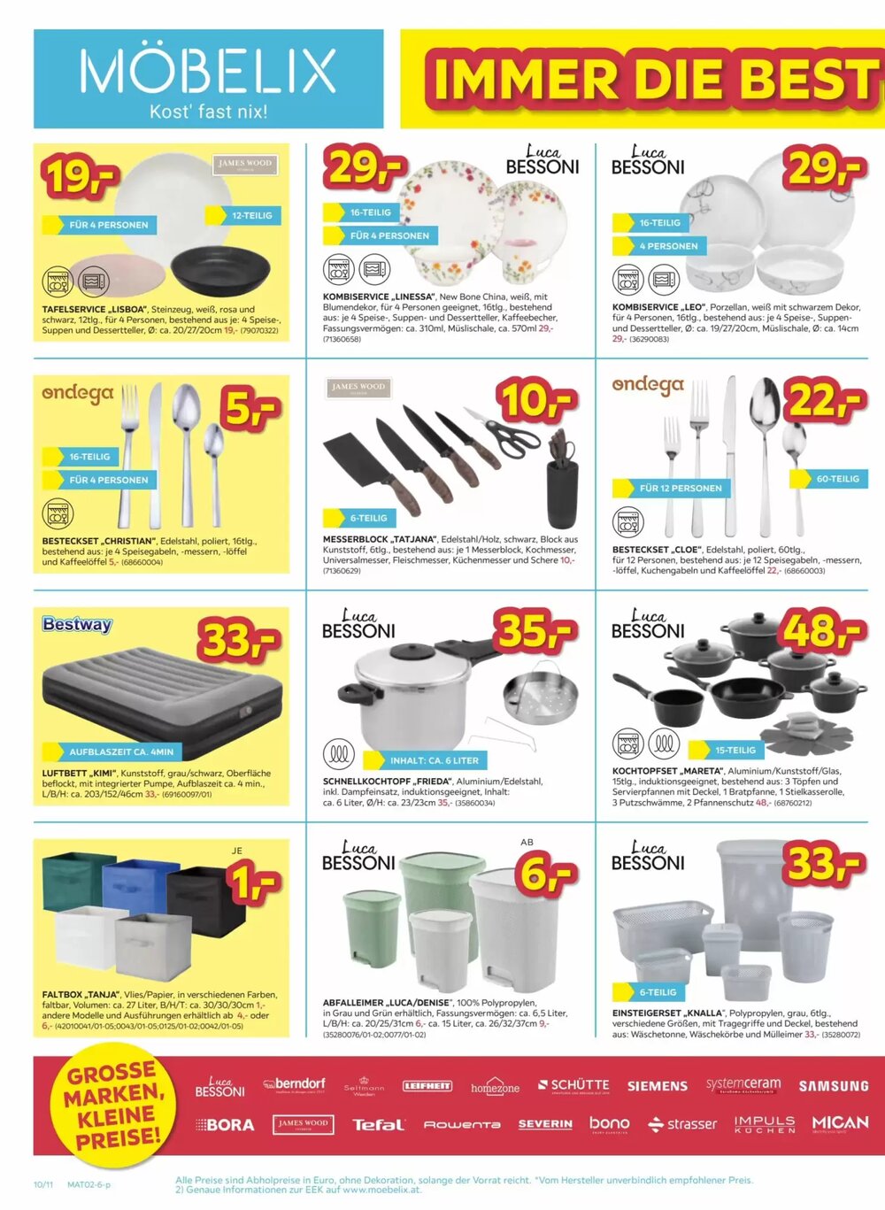 Möbelix Flugblatt (ab 03.02.2026) - Angebote und Prospekt - Seite 10