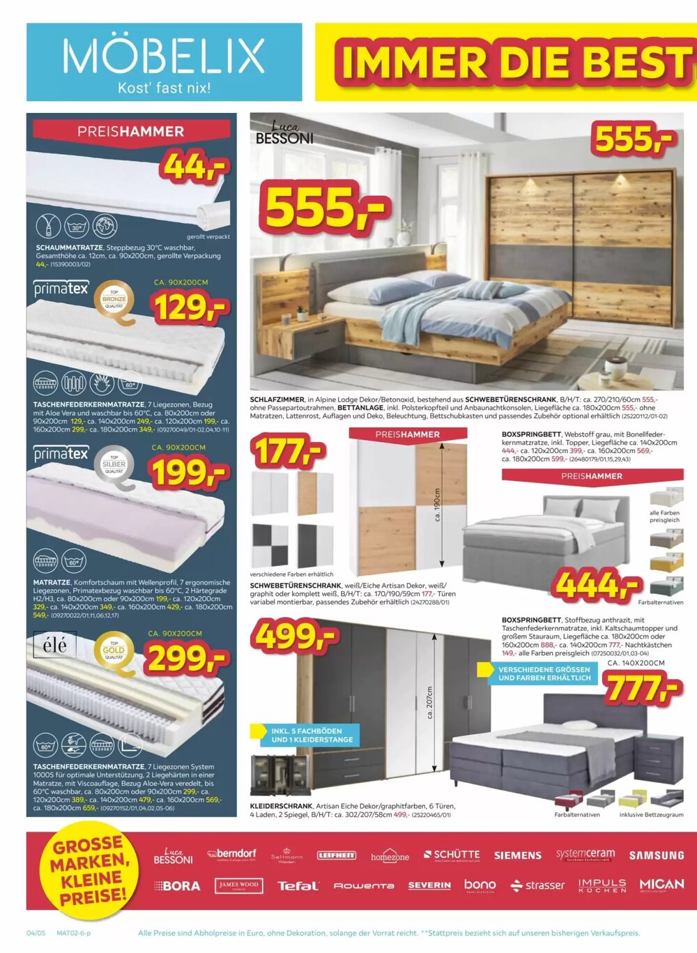 Möbelix Flugblatt (ab 03.02.2026) - Angebote und Prospekt - Seite 4