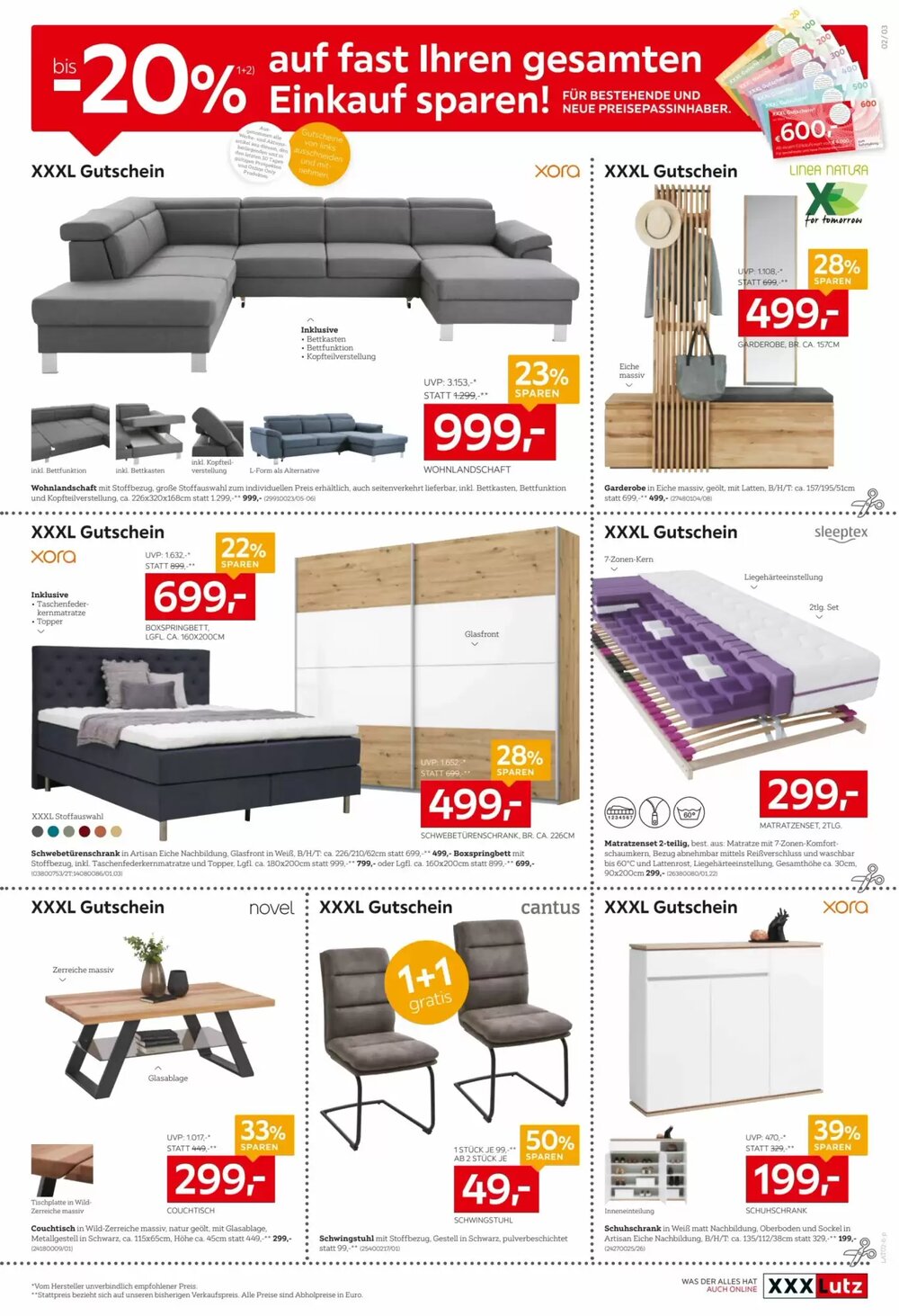 XXXLutz Flugblatt (ab 03.02.2026) - Angebote und Prospekt - Seite 3