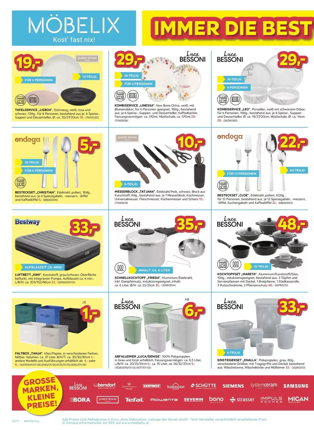 Möbelix Flugblatt (ab 03.02.2026) - Angebote und Prospekt - Seite 10