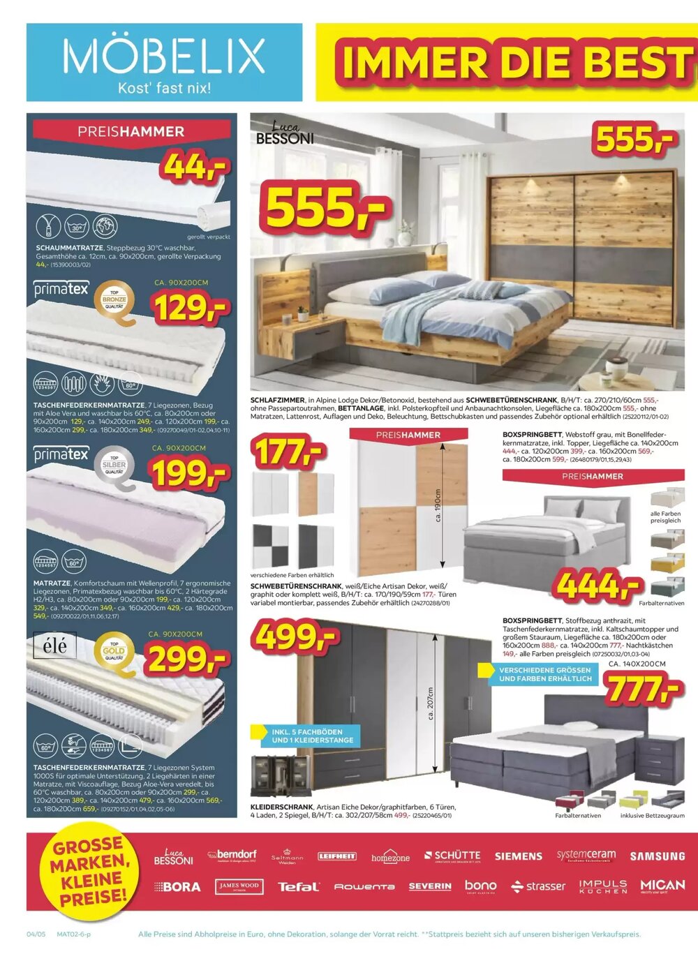 Möbelix Flugblatt (ab 03.02.2026) - Angebote und Prospekt - Seite 4