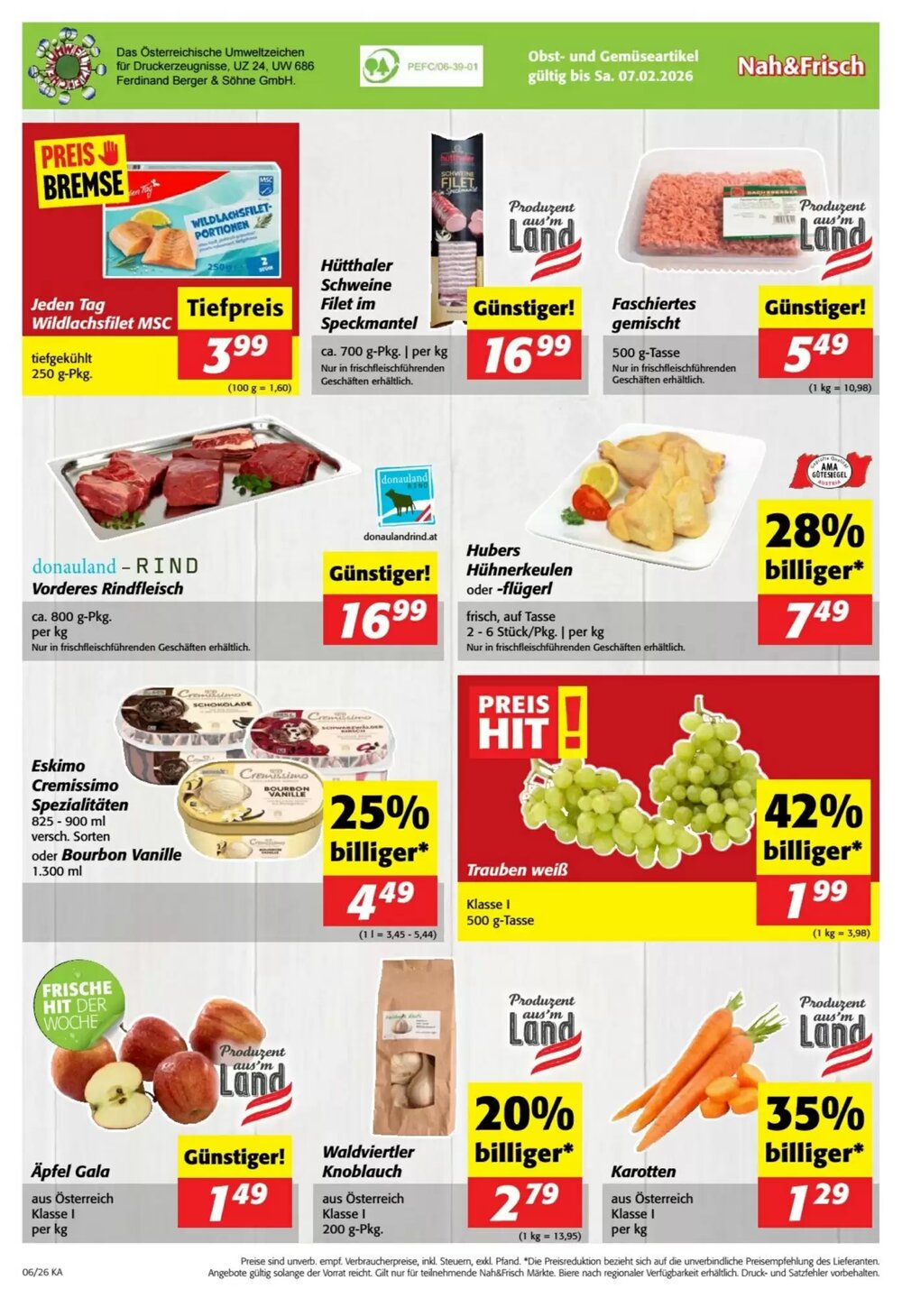 Nah&Frisch Flugblatt (ab 04.02.2026) - Angebote und Prospekt - Seite 8