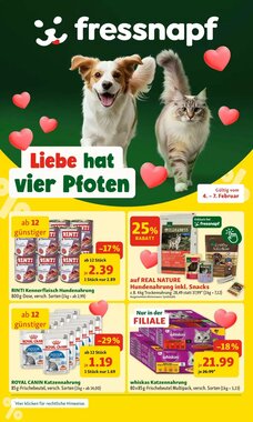 Fressnapf Flugblatt (ab 04.02.2026) - Angebote und Prospekt