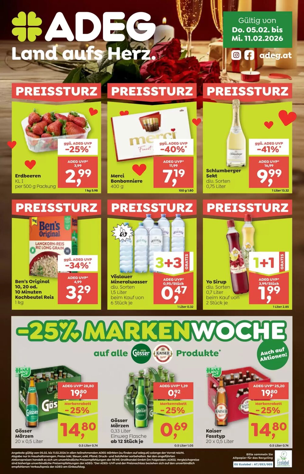 ADEG Flugblatt (ab 05.02.2026) - Angebote und Prospekt - Seite 1