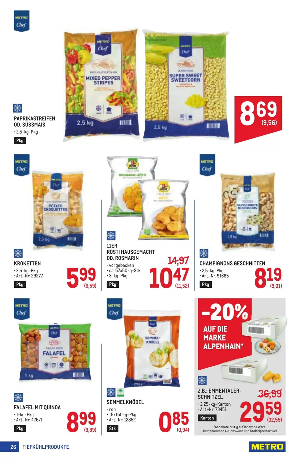 Metro Flugblatt (ab 05.02.2026) - Angebote und Prospekt - Seite 26