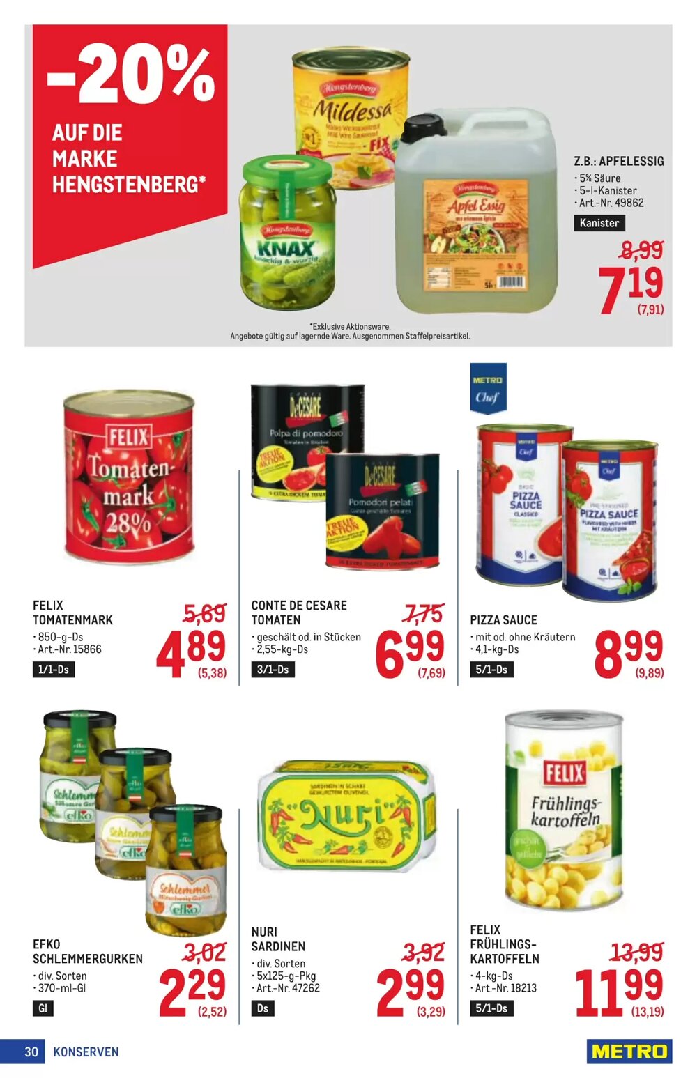 Metro Flugblatt (ab 05.02.2026) - Angebote und Prospekt - Seite 30