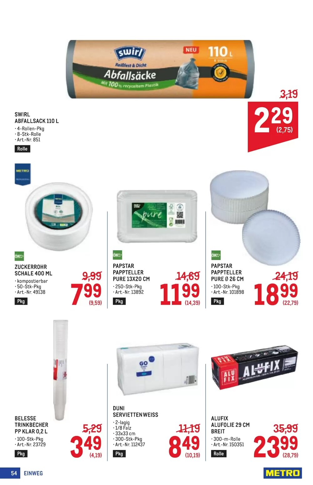 Metro Flugblatt (ab 05.02.2026) - Angebote und Prospekt - Seite 54