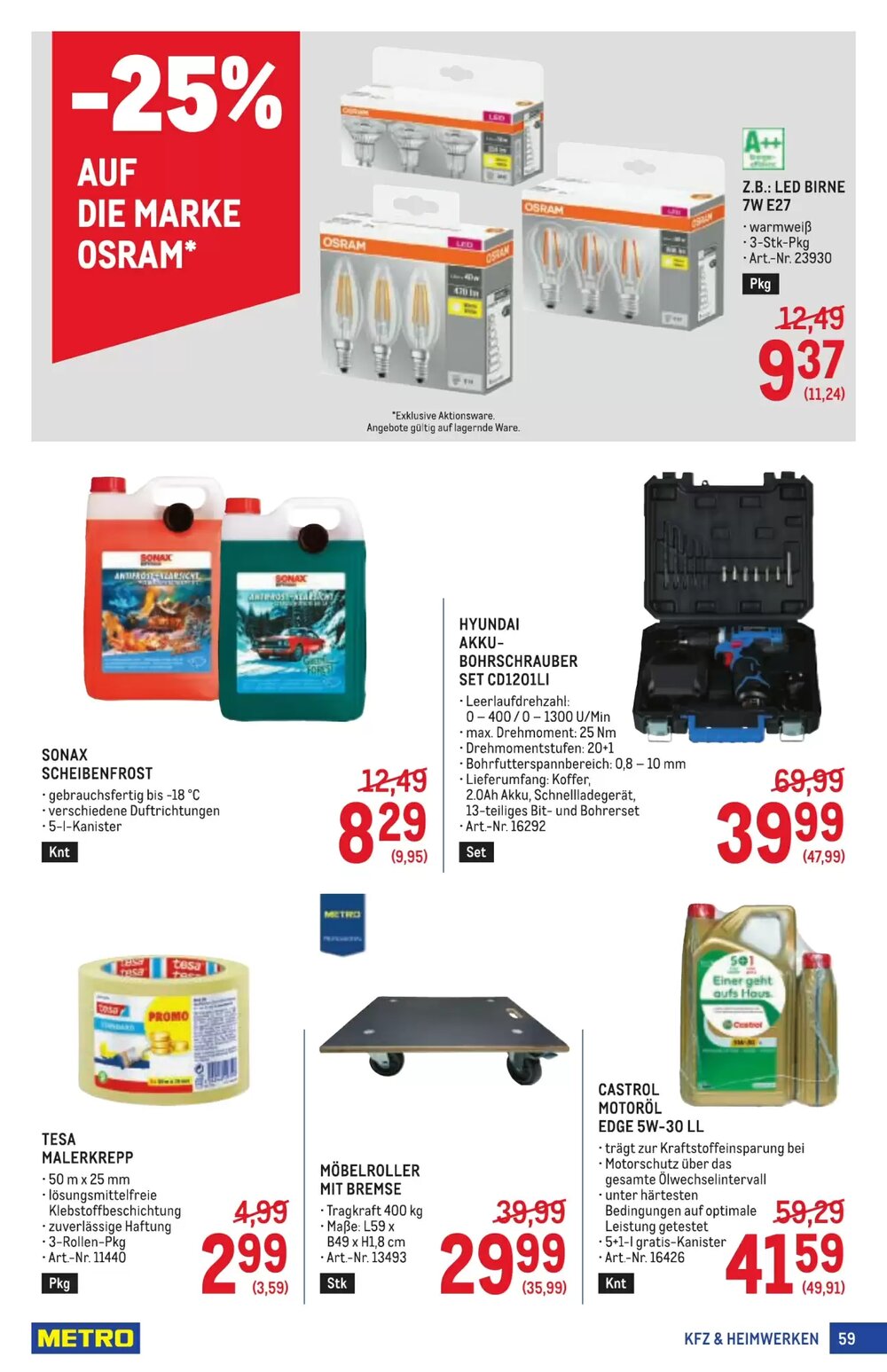 Metro Flugblatt (ab 05.02.2026) - Angebote und Prospekt - Seite 59