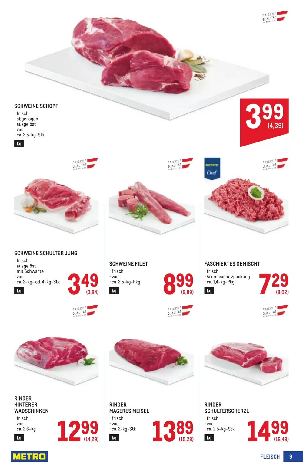 Metro Flugblatt (ab 05.02.2026) - Angebote und Prospekt - Seite 9