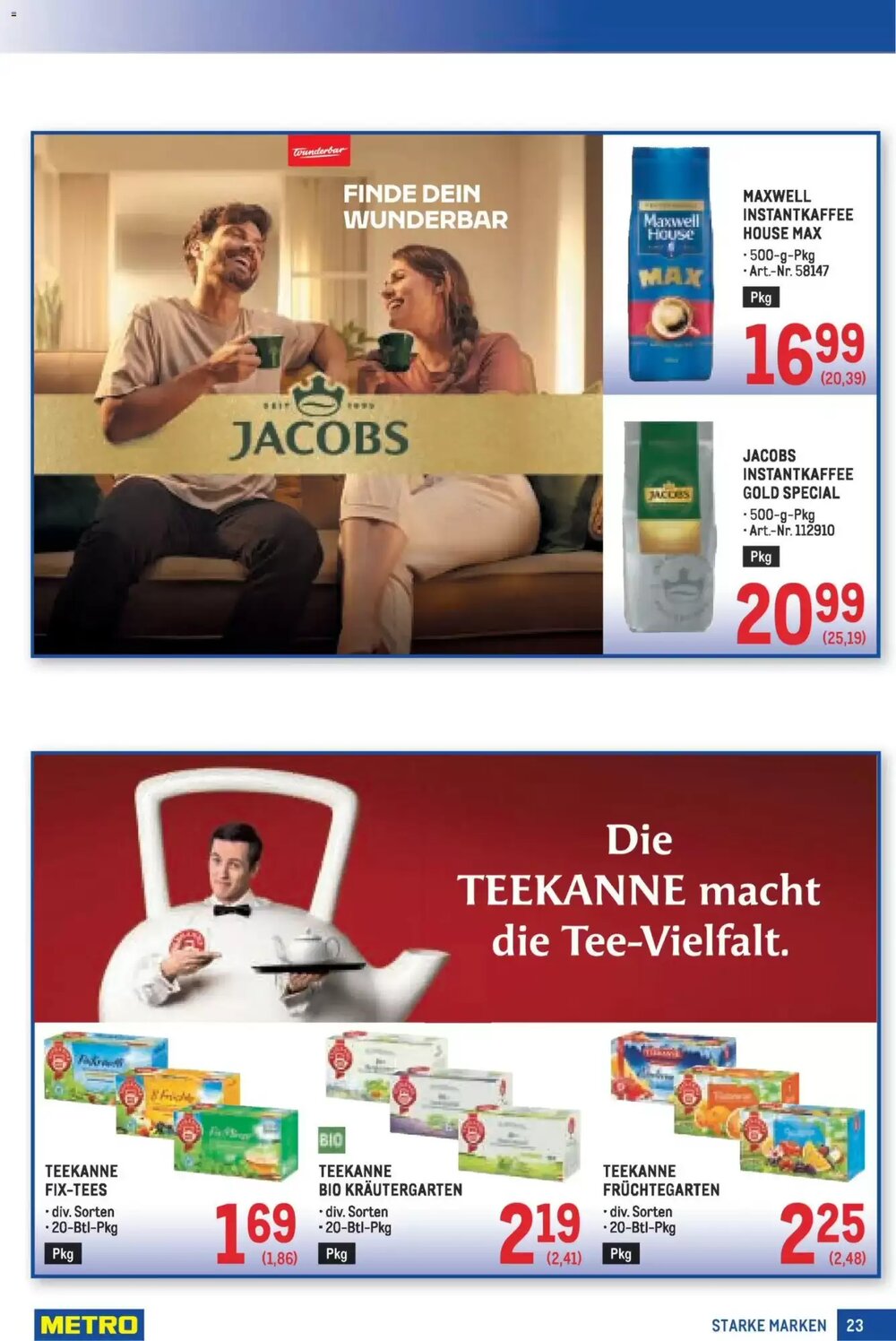 Metro Flugblatt (ab 05.02.2026) - Angebote und Prospekt - Seite 23