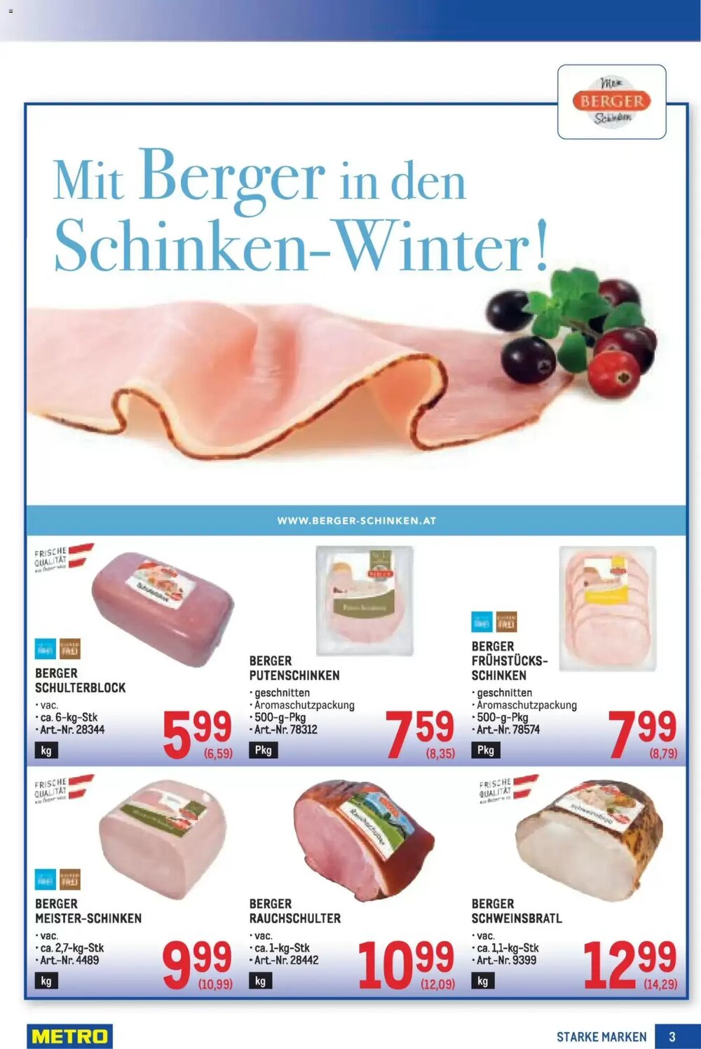 Metro Flugblatt (ab 05.02.2026) - Angebote und Prospekt - Seite 3