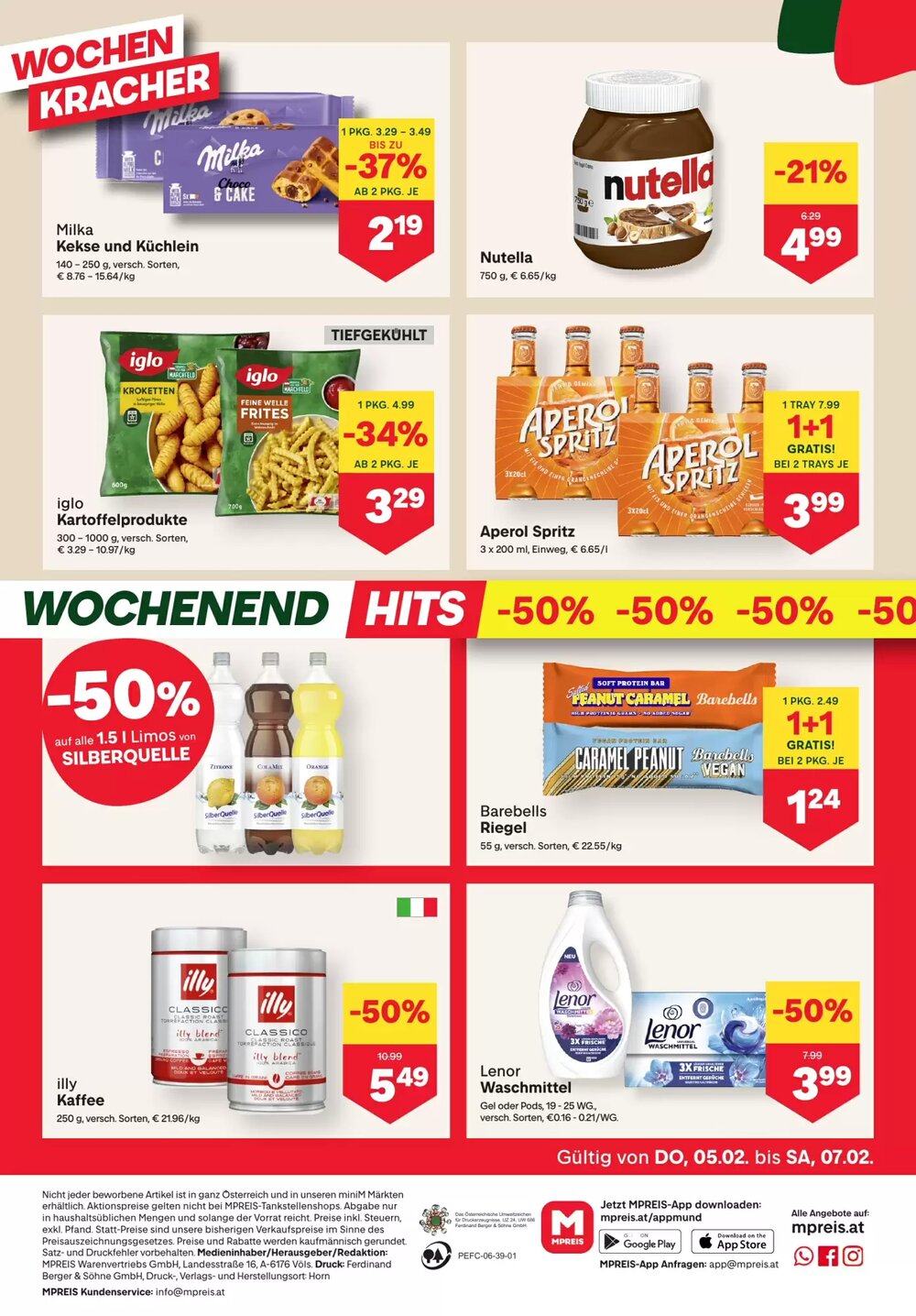 MPreis Flugblatt (ab 05.02.2026) - Angebote und Prospekt - Seite 16