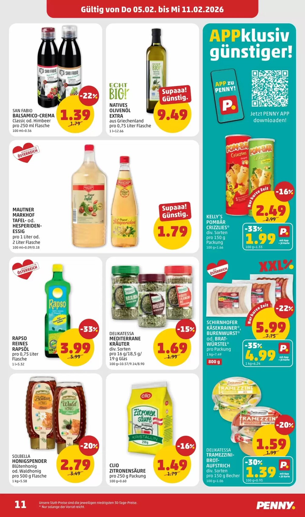 PENNY Flugblatt (ab 05.02.2026) - Angebote und Prospekt - Seite 11