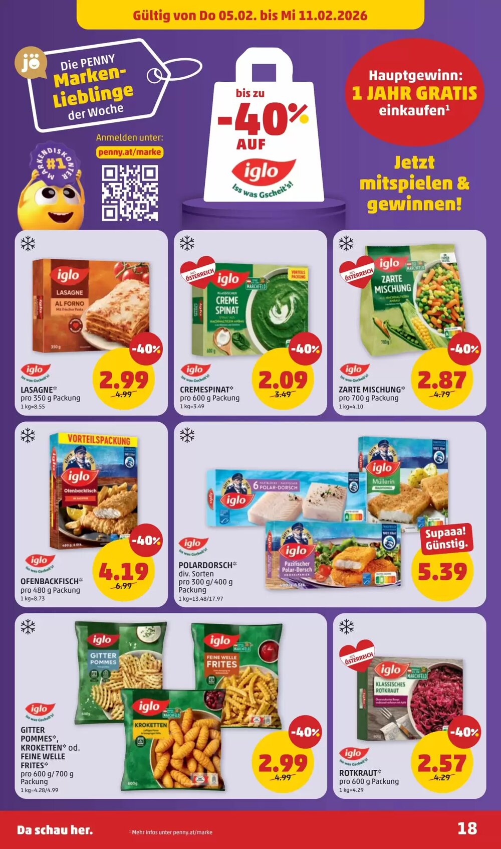 PENNY Flugblatt (ab 05.02.2026) - Angebote und Prospekt - Seite 18