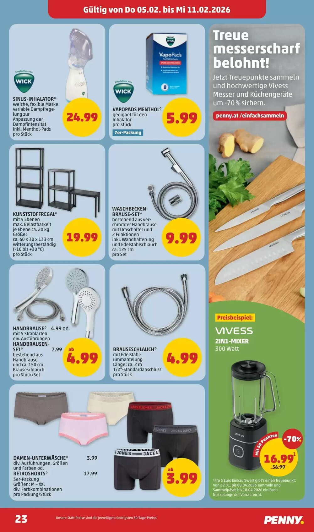 PENNY Flugblatt (ab 05.02.2026) - Angebote und Prospekt - Seite 23