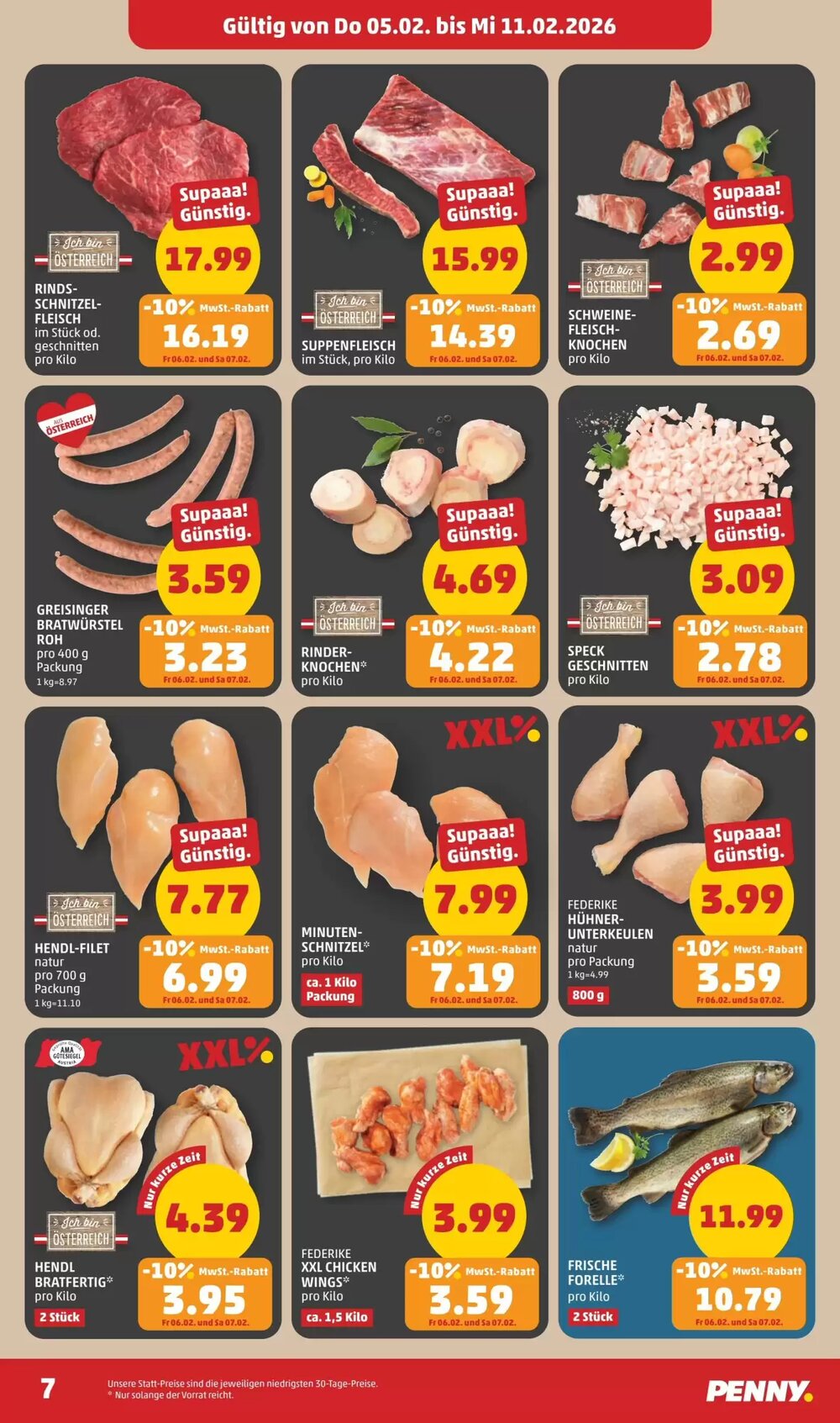 PENNY Flugblatt (ab 05.02.2026) - Angebote und Prospekt - Seite 7