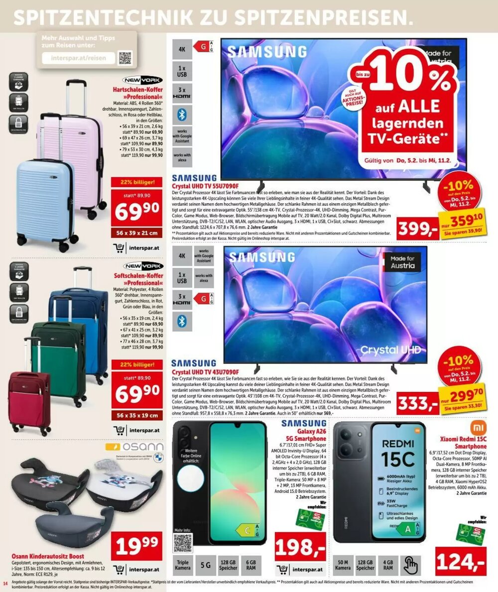 Interspar Flugblatt (ab 05.02.2026) - Angebote und Prospekt - Seite 14