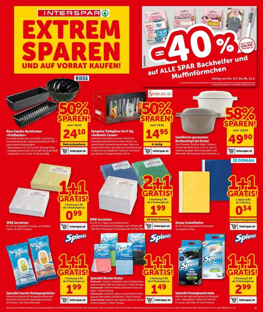 Interspar Flugblatt (ab 05.02.2026) - Angebote und Prospekt - Seite 15